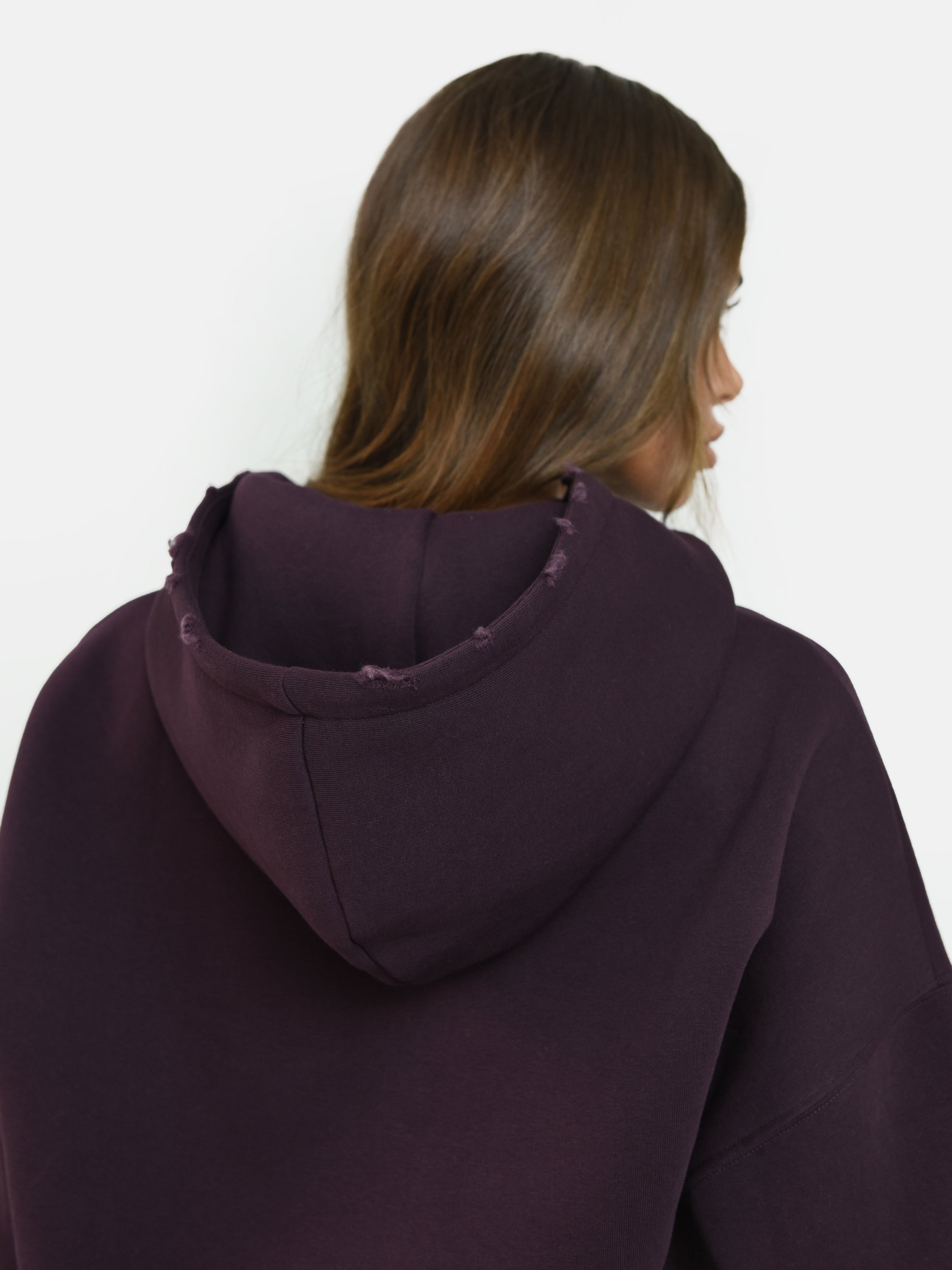 GRAPE APPLIQUÉ ZIP UP HOODIE